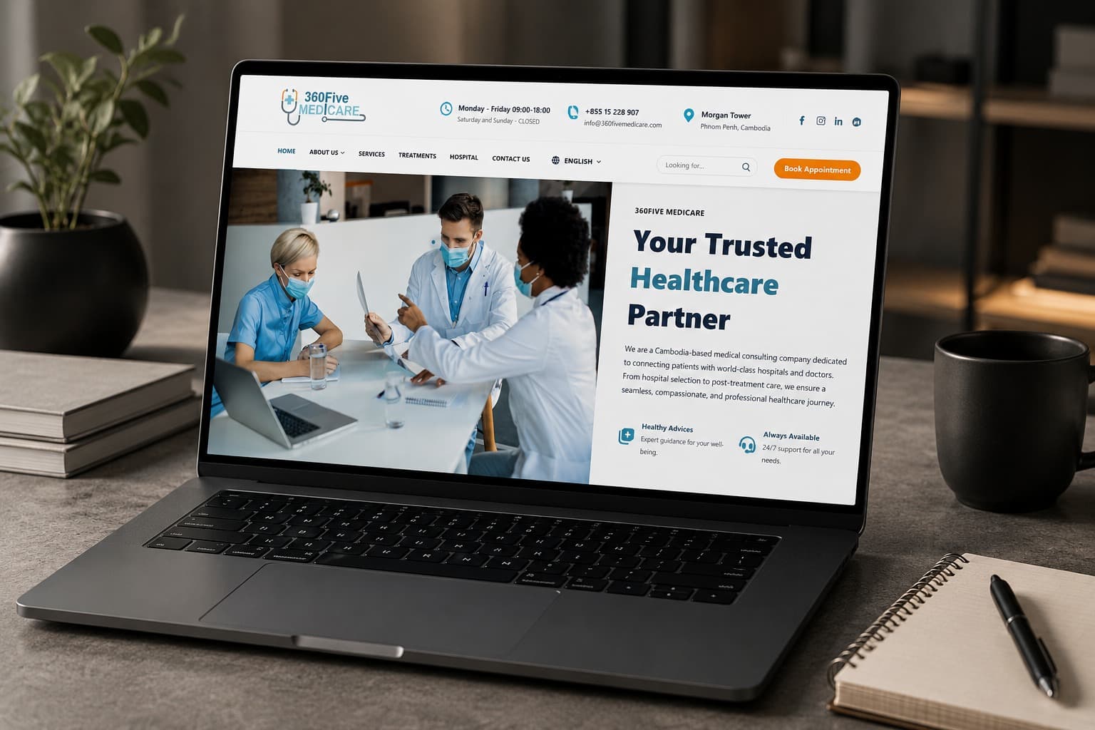 Medicare & Tourism — project screenshot