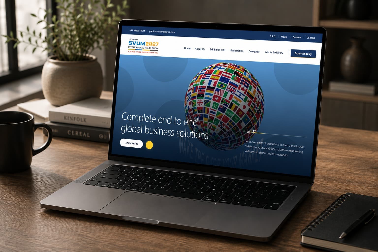 Virtual Exhibition Platform — project screenshot